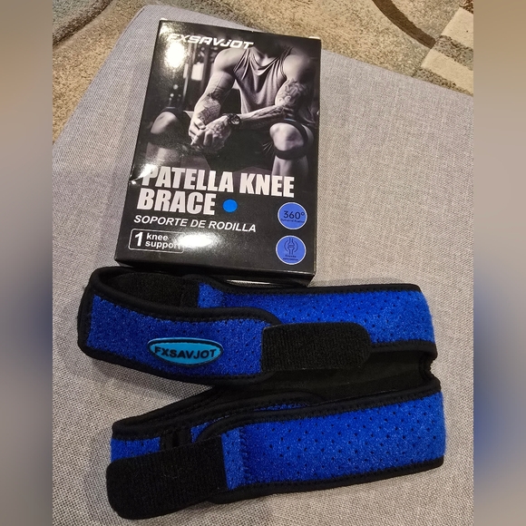 Blue Patella Knee Brace New Size Small Blue - Picture 1 of 6